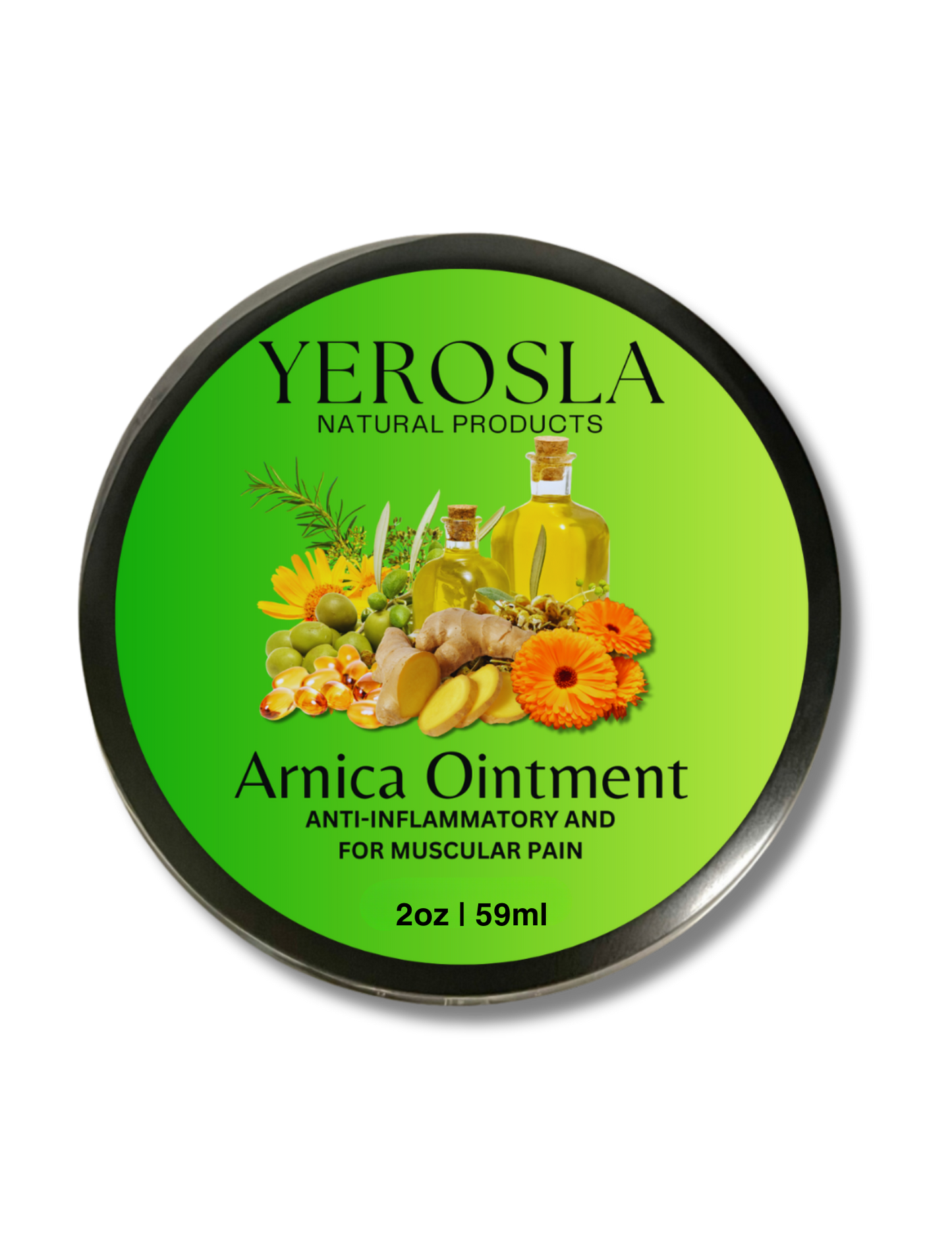 2oz Arnica Ointment for Arthritis, Muscules and Joint Aches