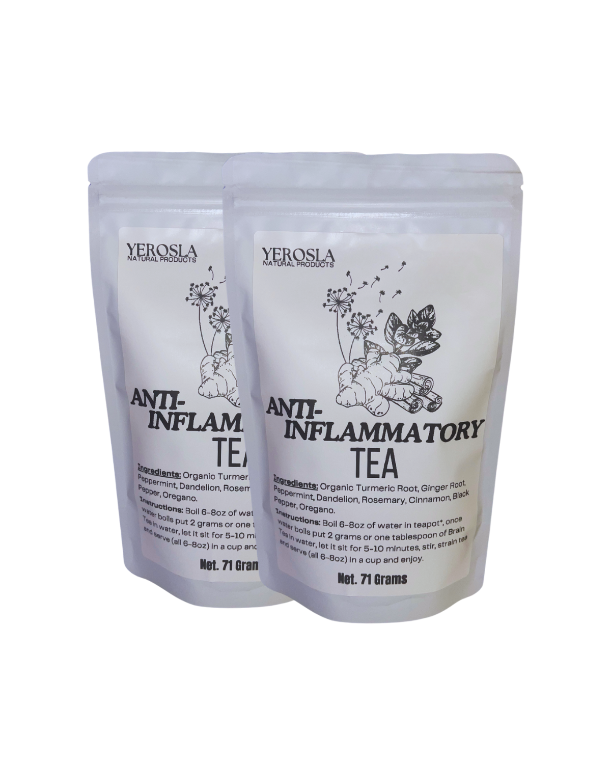 Anti-inflammatory Tea Blend (Mezcla de té antiinflamatorio)