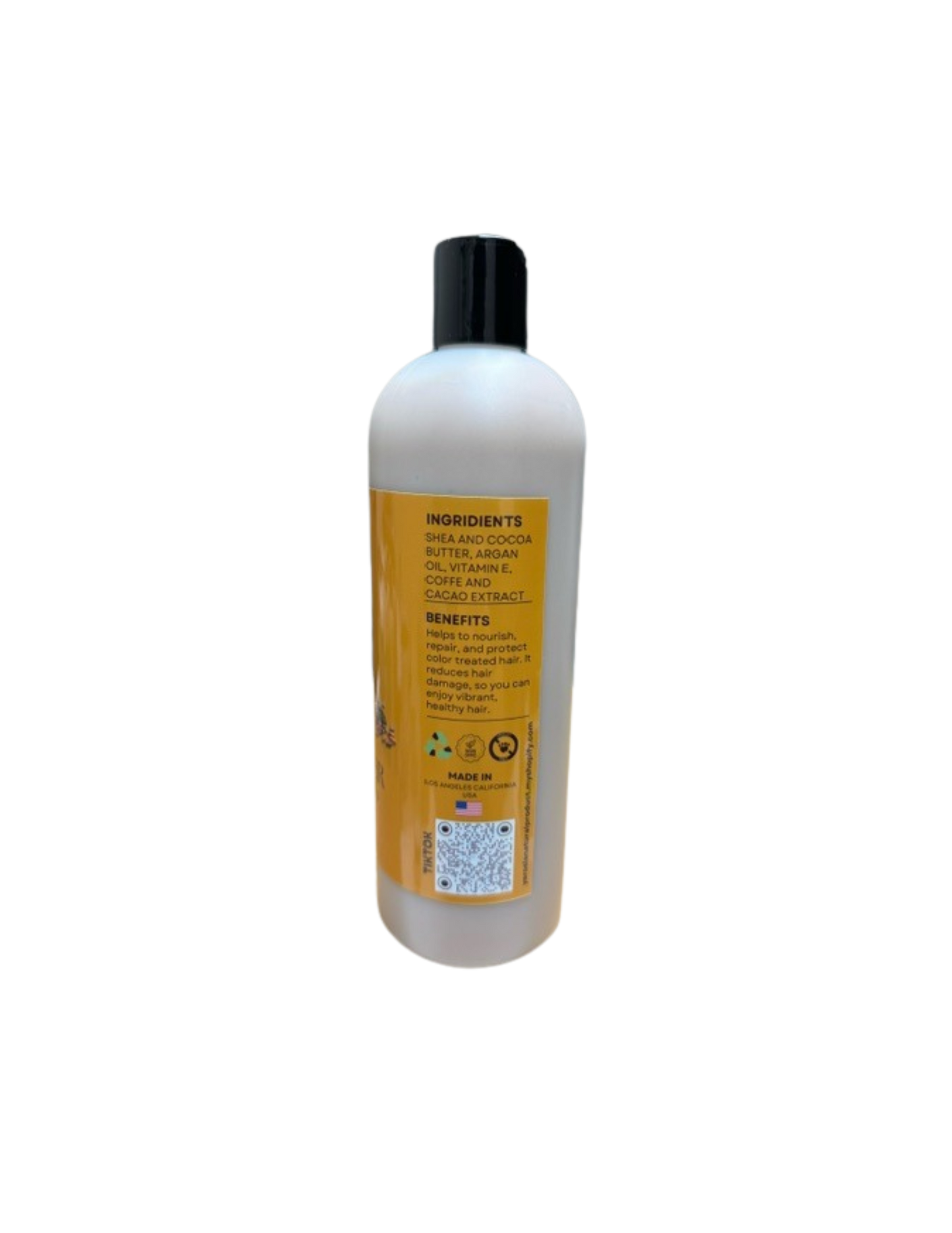Coffee Shampoo & conditioner / Champú y acondicionador de cafe
