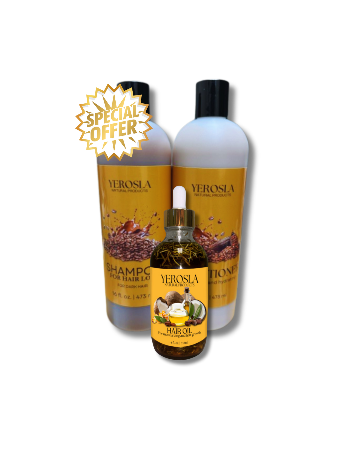 Coffee Shampoo kit / Kit de champú de cafe