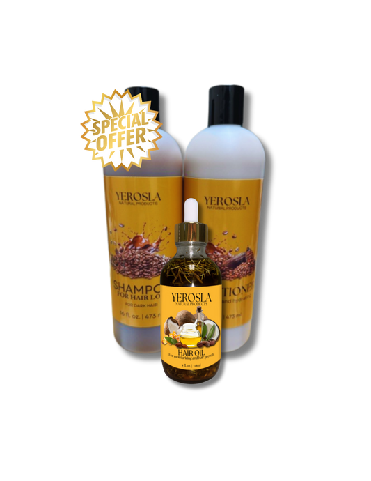 Coffee Shampoo kit / Kit de champú de cafe