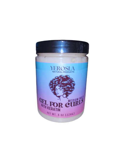 Gel For Curls with Keratin & Hyaluronic Acid