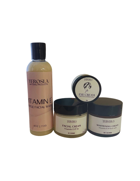 Facial Kit with Whitening Cream