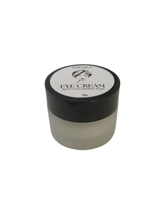 Crema de ojos con cafeína y acido hialuronico