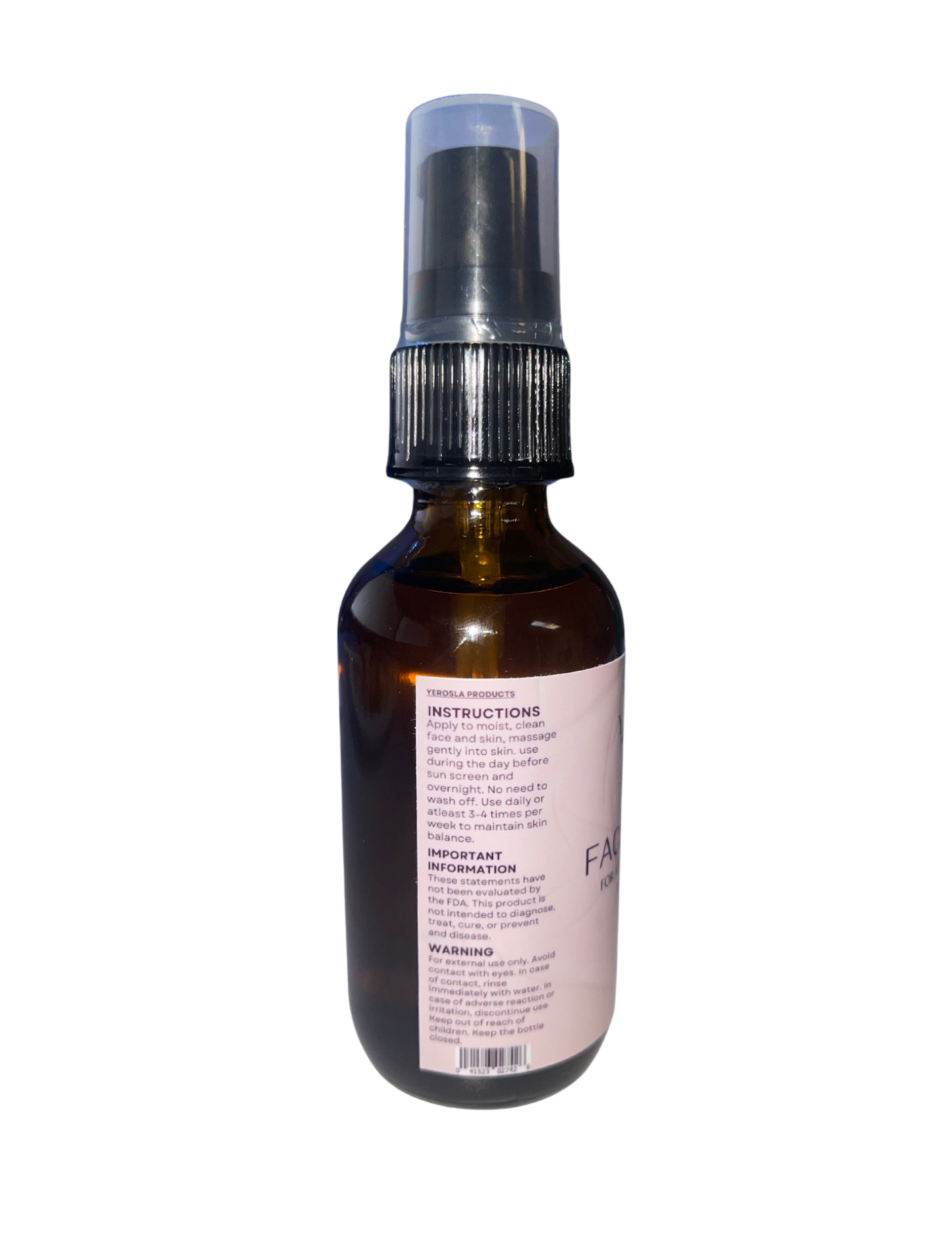1oz Organic Face Serum